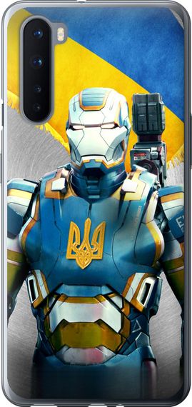 Чехол на OnePlus Nord Украинский киборг "980u-2046-17620"