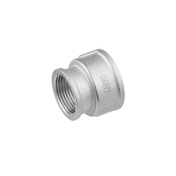 Муфта перехідна Karro 1 1/4"х1" ВВ нікельована | Зображення 2