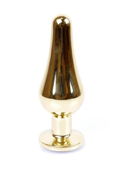 Анальная пробка - Jewellery Gold Long Plug Dark Blue sexstyle | Зображення 6
