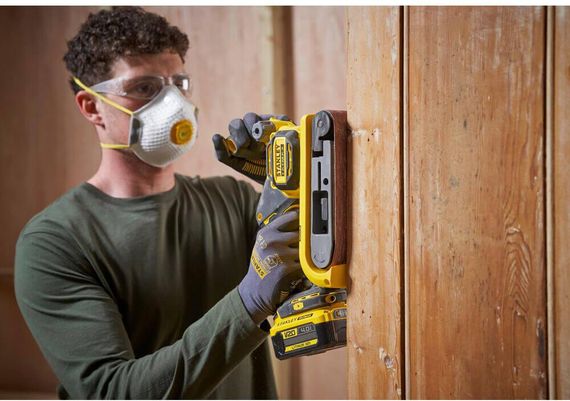 Шліфмашина стрічкова акумуляторна STANLEY FATMAX SFMCW223B | Зображення 5