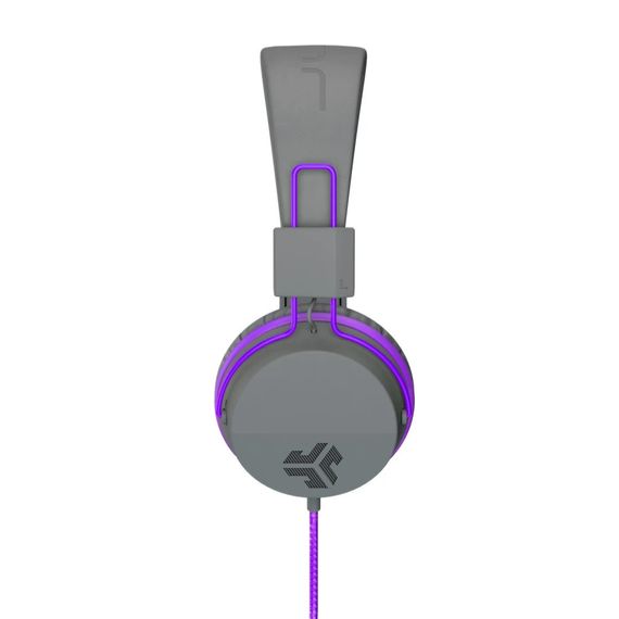 Навушники Jlab JBuddies Studio Kids Wired Graphite/Violet (IEUHJKSTUDIORGRYPRP6) | Зображення 1