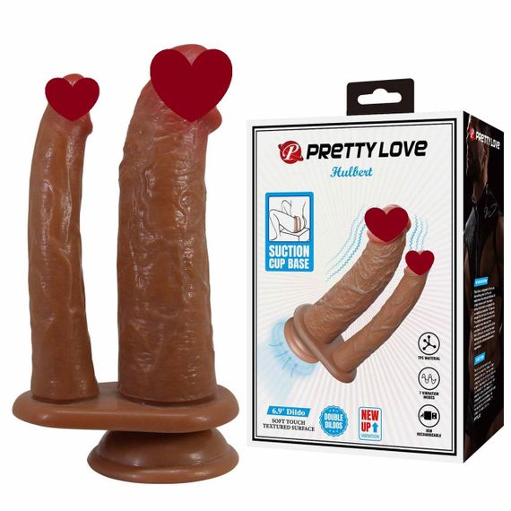 Вібратор - Pretty Love Hulbert Double Dildos Latin Sex Aura