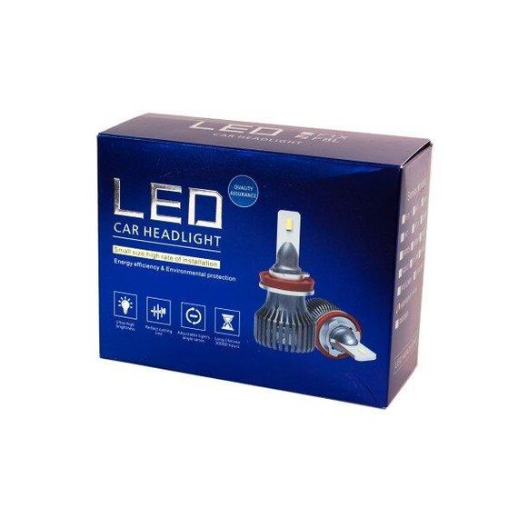 Комплект LED ламп HeadLight F8L H4 (P43t) 30W 12V 3720Lm з пасивним охолодженням | Зображення 2