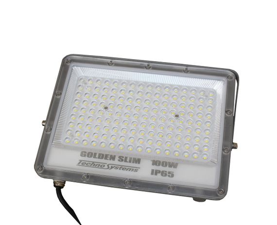 Прожектор LED 100W GOLDEN Slim 220V 11000Lm 4000K IP65 Ny95001195 | Зображення 1