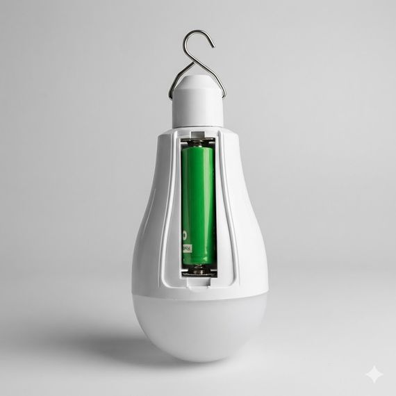 Аккумуляторная LED лампа для кемпинга Rainberg P921 30W (1500 Lm, 2x18650) — Подвесной аварийный светильник с USB зарядкой | Зображення 2