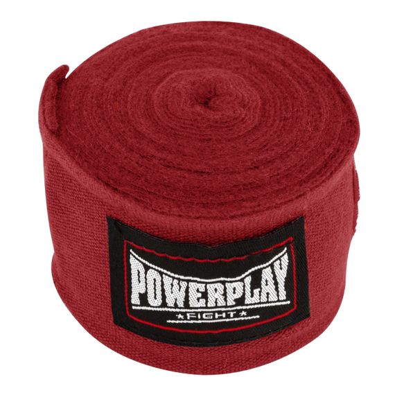 Бинти для боксу PowerPlay 3046 Червоні (4м) | Зображення 3