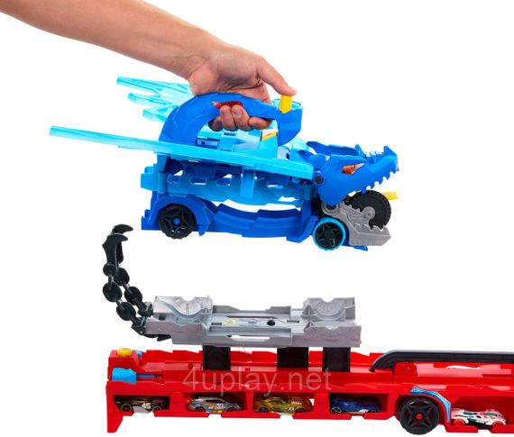 Транспортер-трансформер Hot Wheels City Два дракони (JBM72) | Зображення 2