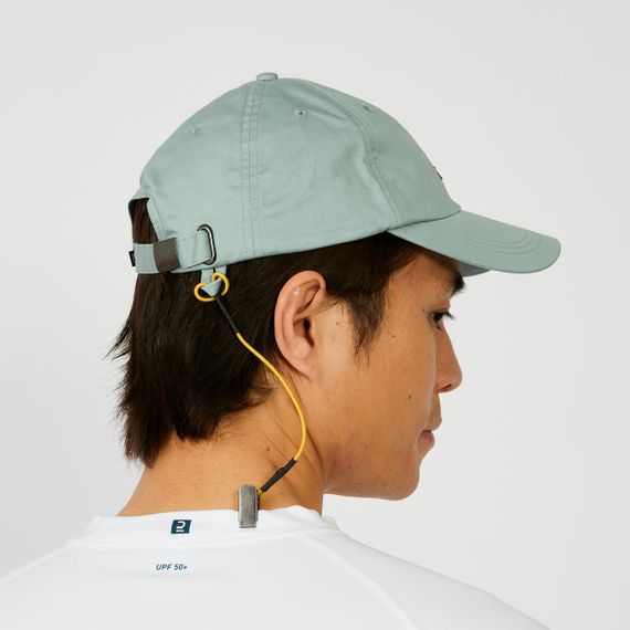 Кепка 100 для вітрильного спорту сіро-зелена - One Size | Зображення 4