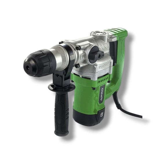Перфоратор Apro SDS+ 896255, бочковий, 1500 Вт, 5.5 Дж, в кейсі | Зображення 3