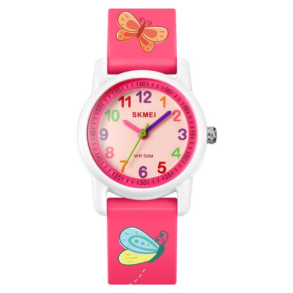 Годинник S2kmei 2157PKWT Pink-White