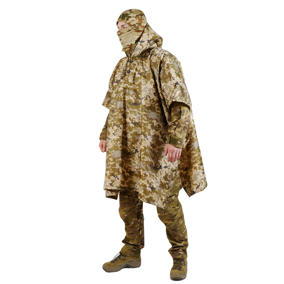 Пончо-дощовик в кольорі піксель | Зображення 4