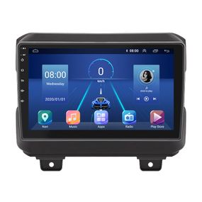 Штатна магнітола Lesko для Jeep Wrangler IV (JL) 2017-н.в. екран 9" 6/128Gb 4G Wi-Fi GPS Top Джип