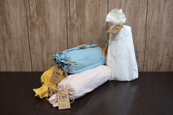 Детское постельное белье Limasso Stonewashed Ranforse Baby 100х150 см Lemonade | Зображення 6