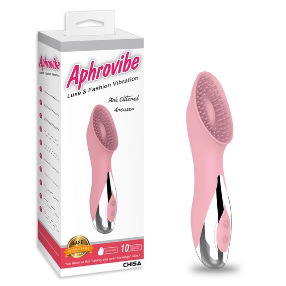 Кліторальний стимулятор - Aphrovibe Pink Clitoral Arouser