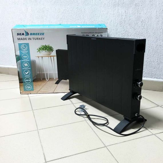 Електричний конвектор SeaBreeze SB-043 2500 Вт, Електричний обігрівач конвекторного CE-347 типу 2000 | Зображення 2