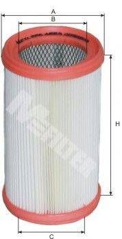 Фільтр повітряний RENAULT Kangoo (вир-во M-filter) MFILTER A553 на RENAULT CLIO   (B/C57_, 5/357_)