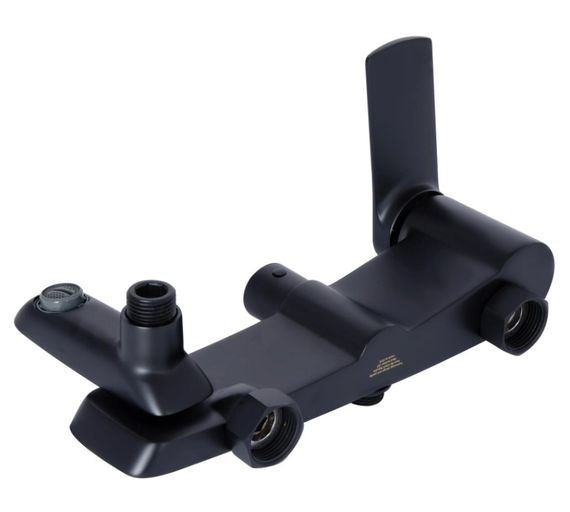 Душова система універсальна Qtap Slavonice Black Matt з виливом QTSLA111BLM45911 | Зображення 3