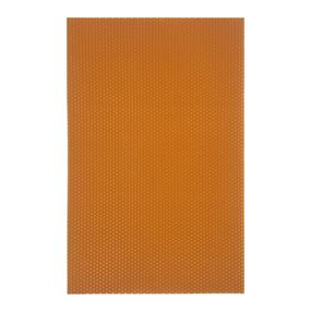 Вощина для производства свечей #5- помаранчевий 410 х 260 мм