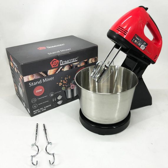 Міксер стаціонарний з чашею 3 літри Domotec, Міксер для кухонної роботи кухонний помічник IA-31 | Зображення 3