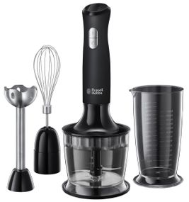 Блендер Russell Hobbs 24702-56 Matte Black 3in1, 500 Вт, 500 мл, 12 000 об/хв, чорний (24702-56)