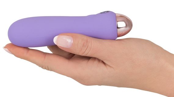 Фіолетовий міні-вібратор Cuties Mini Vibrator з 7 різними вібраційними режимами Sex Aura | Зображення 2