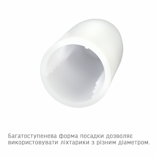Дифузор (розсіювач світла) LED до ліхтарика VLF-ADF-01W Videx | Зображення 7