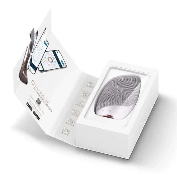 Электронная звуковая термо щетка для лица GESKE Sonic Thermo Facial Brush 6в1, Бронзовый | Зображення 8