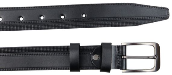 Мужской ремень под брюки Skipper черный | Зображення 3