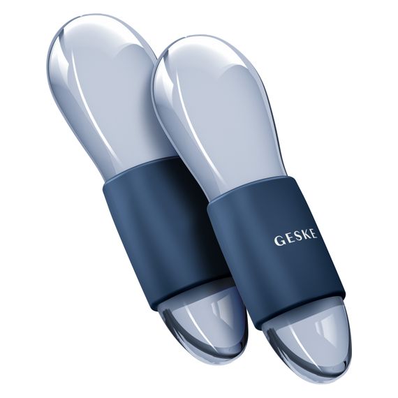 Подвійний масажер для очей GESKE Cool&Warm Duo Eye Massager 7в1 midnight | Зображення 5