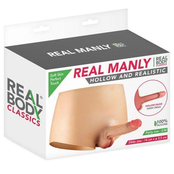 Страпон Real Body — Real Manly hollow and realistic S/M | Зображення 4