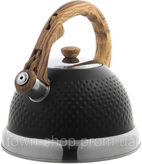 Чайник Ofenbach Whistling Kettle Black 2.7л нержавеющая сталь со свистком, черный NB-100305BL
