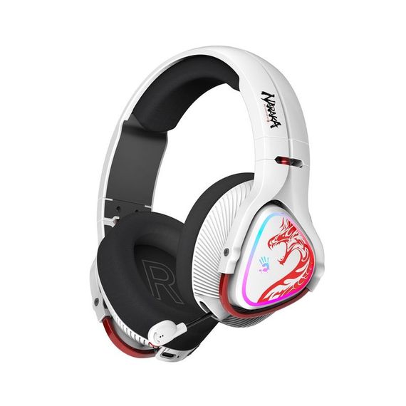 Навушники ігрові Bloody MR720 (Naraka), RGB, колір білий