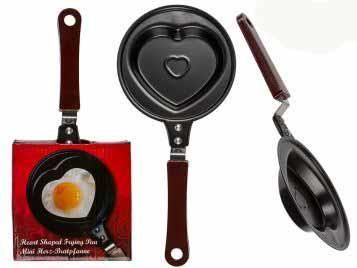 Сковорода для яиц в форме сердца Frying pan, Heart 12 cm sexstyle