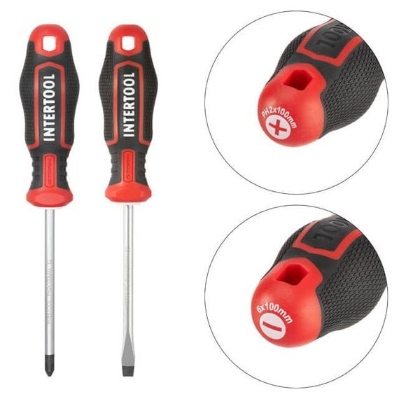 Набір інструментів 1/2 "& 3/8" & 1/4 ", 233ед., Cr-V STORM INTERTOOL ET-8233 | Зображення 9