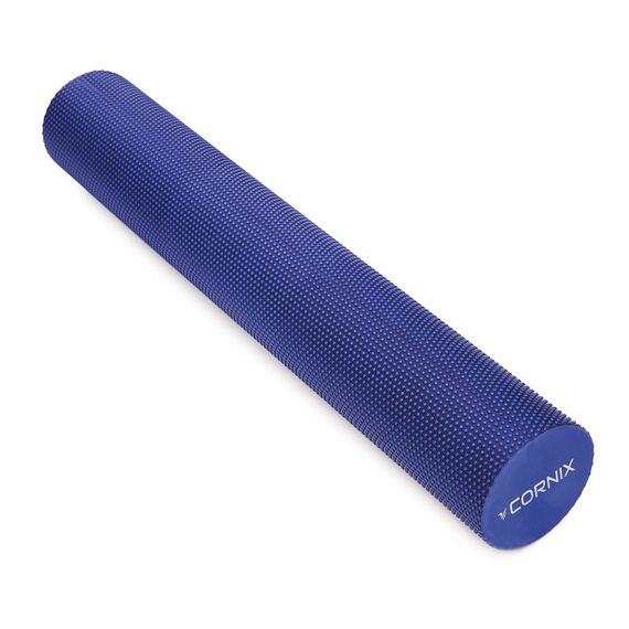 Масажний ролик Cornix EVA+ 90 x 15 см (валик, ролер) XR-0314 Navy Blue | Зображення 2