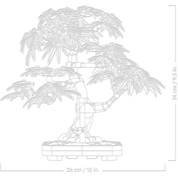 Конструктор LEGO Botanicals Бонсай з японського червоного клена (10348) | Зображення 4