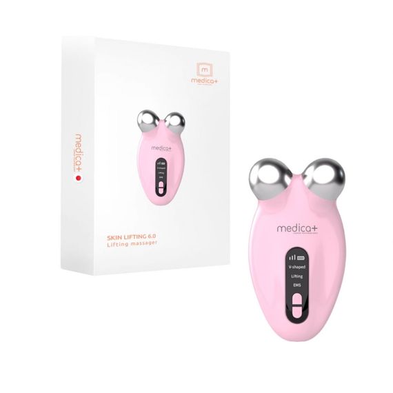 4EMS МИКРОТОК ЛИФТИНГ-МАССАЖЕР MEDICA+ SKIN LIFTING 6.0 Pink гарантия 1 год | Зображення 4