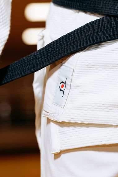 Біле кімоно для хлопців/чоловіків, айкідо, TM BUDOGI, зріст 160 см, щільність 500 гр/м.кв. | Зображення 2