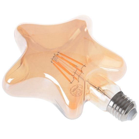 Лампа светодиодная LED 6W E27 COG WW L143 Amber 220V | Зображення 2