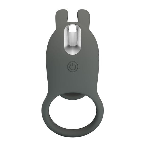 Насадка с вибрацией Pretty Love - MASTER RING GRAY, BI-210326-1 sexstyle | Зображення 5