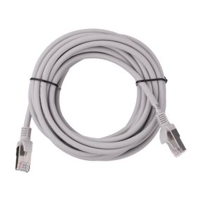 Патч-корд 2E  САТ 5e, FTP, 5м, 26AWG, RJ45, 7/0.16, Cu, LSZH, сірий (2E-PC5ECU-FTP5LSZH-GRY)