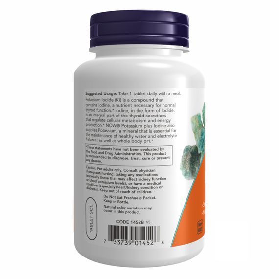 Potassium plus Iodine - 180 tabs | Зображення 2