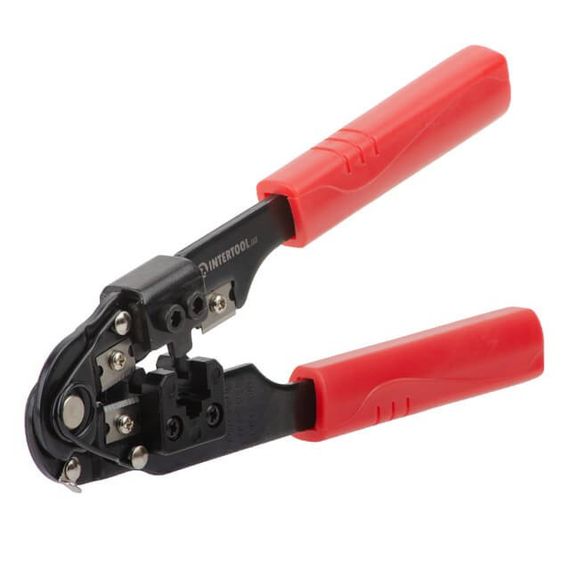 Кліщі для обтискання штекерів INTERTOOL HT-7054 | Зображення 2