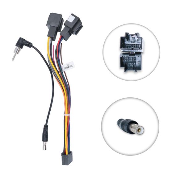 Інсталяційний комплект серії QIV під Hyundai Santa Fe 2 2006-2012 (W3) 9 дюймів | Зображення 1