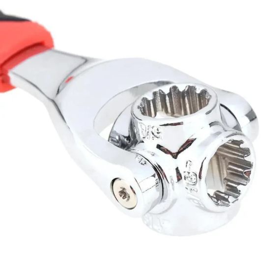 Універсальний багатофункціональний гайковий ключ Universal Tiger Wrench 48 в 1 | Зображення 1
