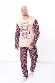 Піжама чоловіча "Family look" Носи своє 52 Персиковий (p-12943-180435)