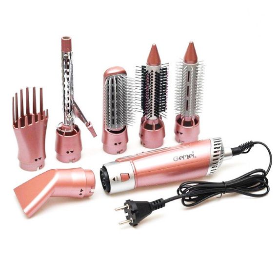 Фен для голови GEMEI GM-4831 / Фен з насадкою для кореневого об'єму / Легкий ZJ-212 професійний фен | Зображення 2
