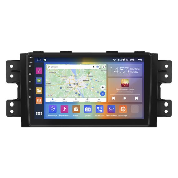 Штатная магнитола Lesko для Kia Mohave I 2008-2016 экран 9" 4/64Gb CarPlay 4G Wi-Fi GPS Prime Киа