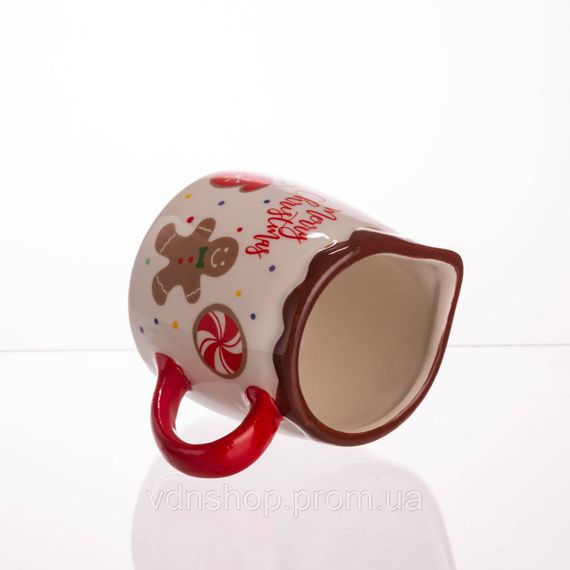 Молочник фарфоровый Merry Christmas 350 (мл) CR-1-43 | Зображення 2