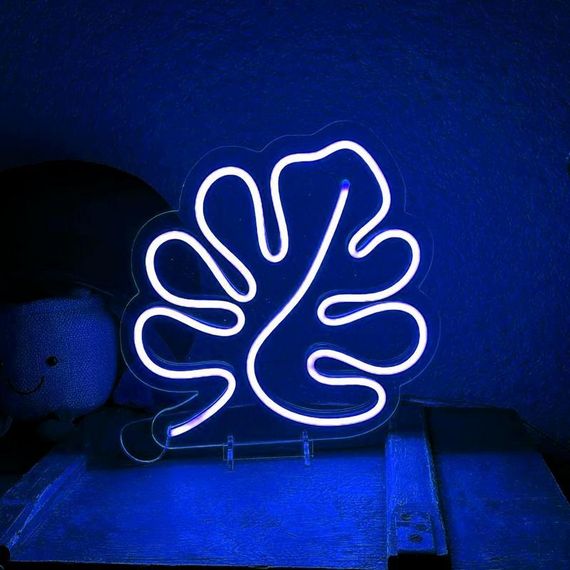 Неоновий світильник Лист 280х280 acr-n000068 | Зображення 1